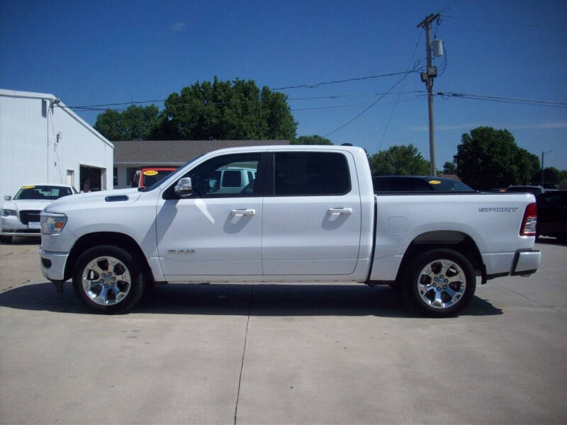 Used 2021 RAM Ram 1500 Pickup Big Horn/Lone Star with VIN 1C6SRFFT3MN706270 for sale in Kansas City