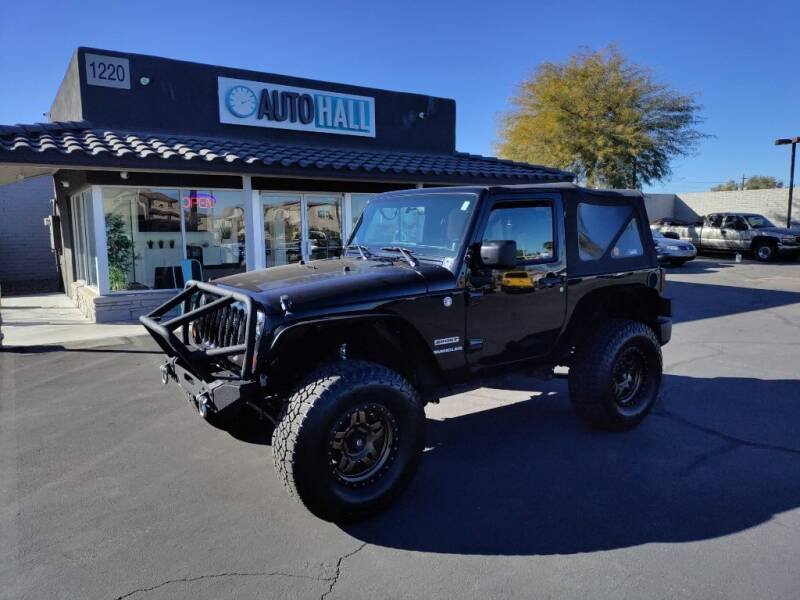 2012 Jeep Wrangler for sale at Auto Hall in Chandler AZ