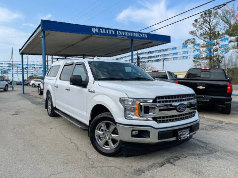 2018 Ford F-150 for sale at Quality Investments in Tyler TX