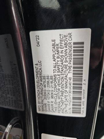 2022 Honda Accord Sport