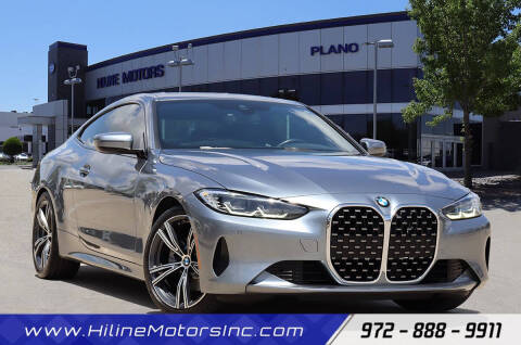 2021 BMW 4 Series for sale at HILINE MOTORS in Plano TX