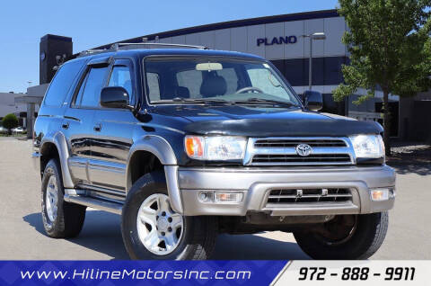 2000 Toyota 4Runner for sale at HILINE MOTORS in Plano TX