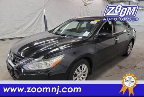 2016 Nissan Altima for sale at Zoom Auto Group in Parsippany NJ