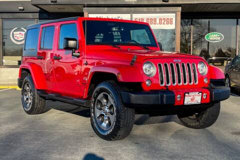 2017 Jeep Wrangler Unlimited for sale at Michaels Auto Plaza in East Greenbush NY
