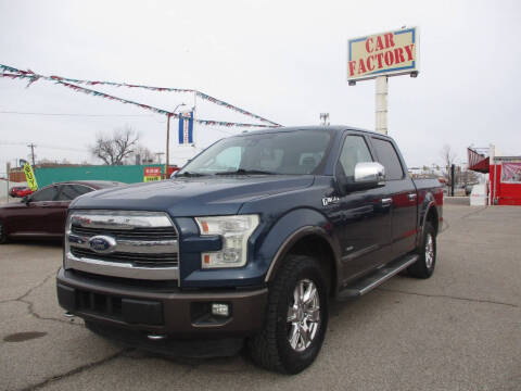 2015 Ford F-150 for sale at CAR FACTORY S in Oklahoma City OK