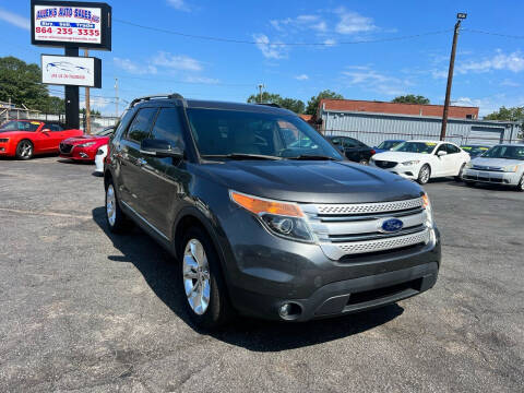 2015 Ford Explorer for sale at Allen's Auto Sales LLC in Greenville SC