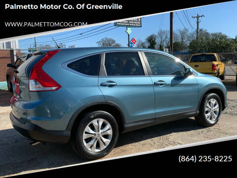 2013 Honda CR-V for sale at Palmetto Motor Co. of Greenville in Greenville SC