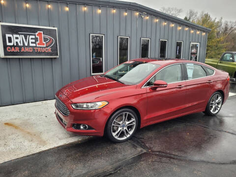2015 Ford Fusion for sale at DRIVE 1 CAR AND TRUCK in Springfield OH