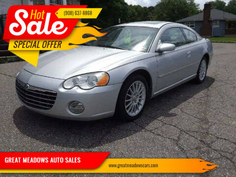 2005 Chrysler Sebring for sale at GREAT MEADOWS AUTO SALES in Great Meadows NJ