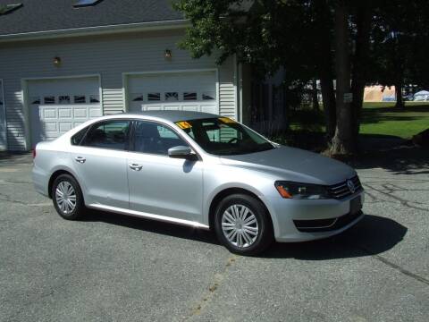 2014 Volkswagen Passat for sale at DUVAL AUTO SALES in Turner ME