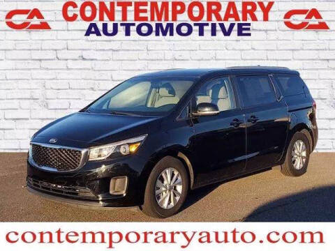 2016 Kia Sedona for sale at Contemporary Auto in Tuscaloosa AL