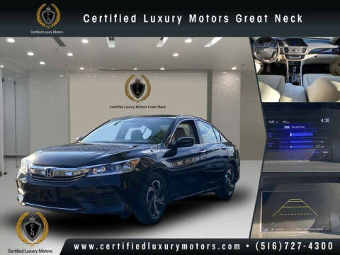 2017 Honda Accord for sale at Certified Luxury Motors in Great Neck NY