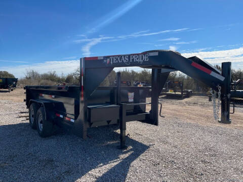 2024 TEXAS PRIDE -Gooseneck Dump Trailer- 14'X  for sale at LJD Sales in Lampasas TX