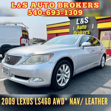 2009 Lexus LS 460 for sale at L & S AUTO BROKERS in Fredericksburg VA