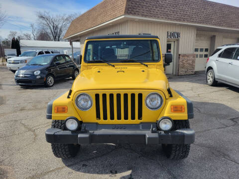 2004 Jeep Wrangler for sale at Long Motor Sales in Tecumseh MI
