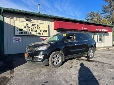 2016 Chevrolet Traverse for sale at GRESTY AUTO SALES in Loves Park IL