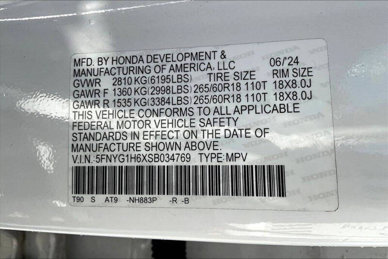 2025 Honda Pilot TrailSport