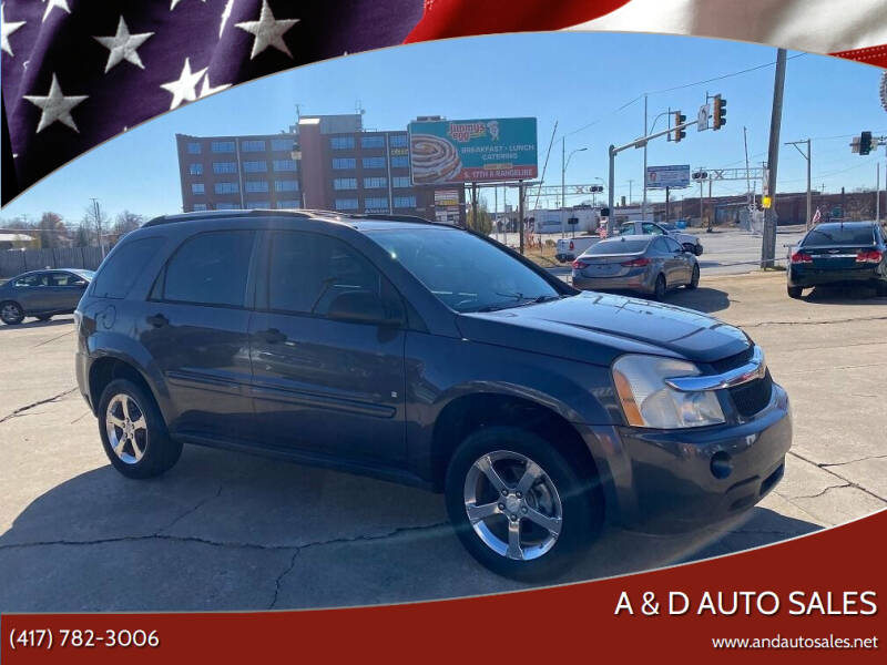 2007 Chevrolet Equinox for sale at A & D Auto Sales in Joplin MO