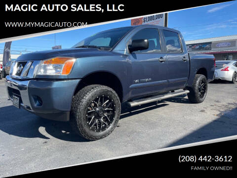 2015 Nissan Titan for sale at MAGIC AUTO SALES, LLC in Nampa ID