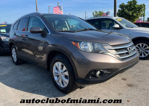 2014 Honda CR-V for sale at AUTO CLUB OF MIAMI, INC in Miami FL