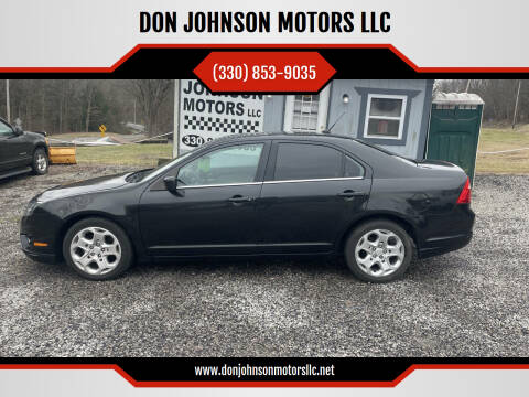 2011 Ford Fusion for sale at DON JOHNSON MOTORS LLC in Lisbon OH
