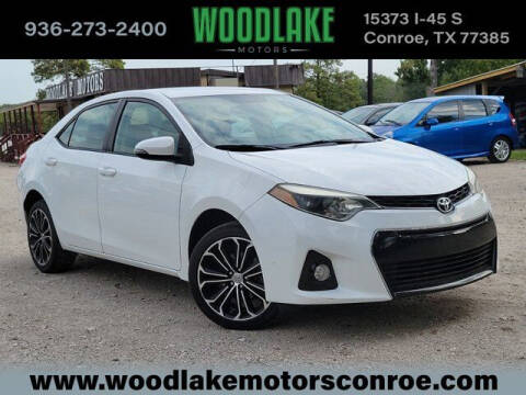 2015 Toyota Corolla for sale at WOODLAKE MOTORS in Conroe TX