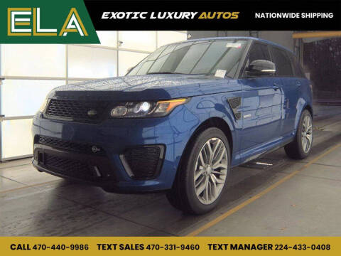 2015 Land Rover Range Rover Sport SVR