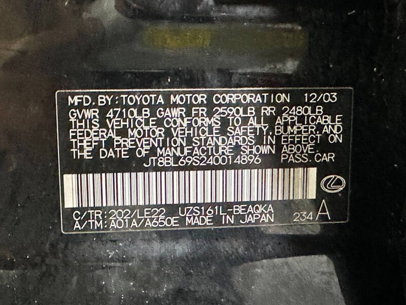 2004 Lexus GS 430