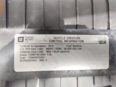 2015 Chevrolet Express 2500