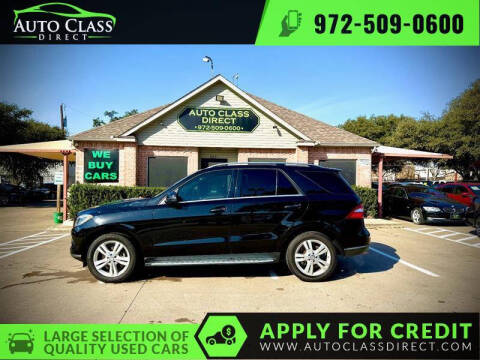 2013 Mercedes-Benz M-Class for sale at Auto Class Direct in Plano TX