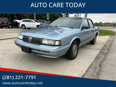 1994 Oldsmobile Cutlass Ciera for sale at AUTO CARE TODAY in Spring TX