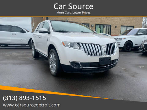 2014 Lincoln MKX for sale at Car Source in Detroit MI