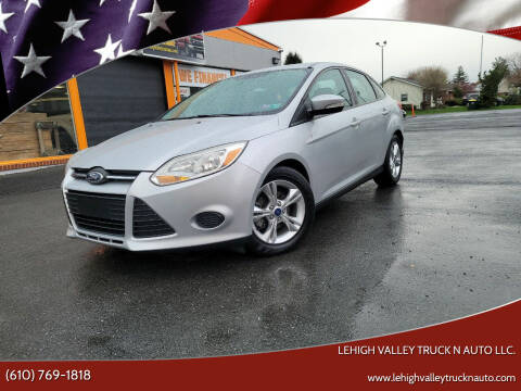 2014 Ford Focus for sale at Lehigh Valley Truck n Auto LLC. in Schnecksville PA