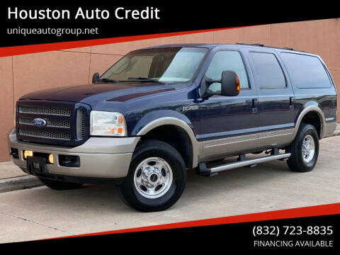 2005 Ford Excursion for sale at Houston Auto Credit in Houston TX