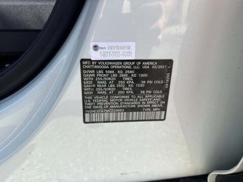 2021 Volkswagen Atlas Cross Sport SE 4Motion