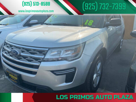 2018 Ford Explorer for sale at Los Primos Auto Plaza in Brentwood CA