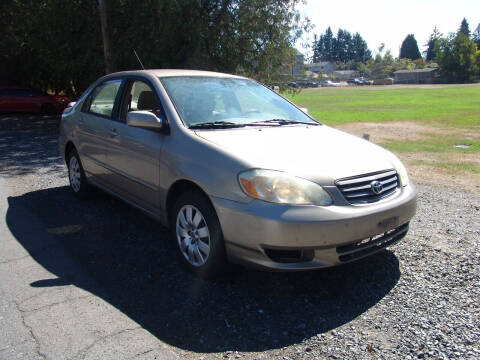 2004 Toyota Corolla for sale at M Motors in Shoreline WA