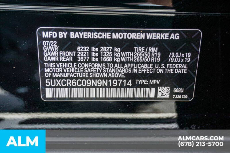 2022 BMW X5 xDrive40i