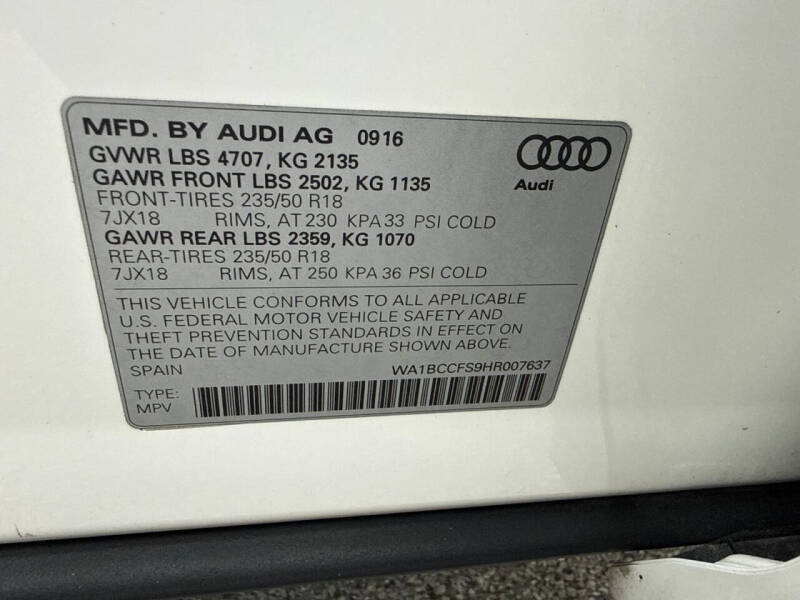 2017 Audi Q3 2.0T Premium