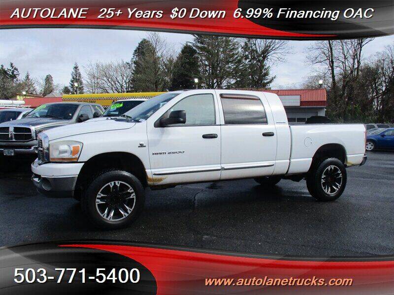 2006 Dodge Ram 2500 for sale at Auto Lane in Portland OR