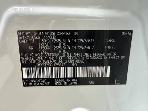 2016 Toyota RAV4 XLE