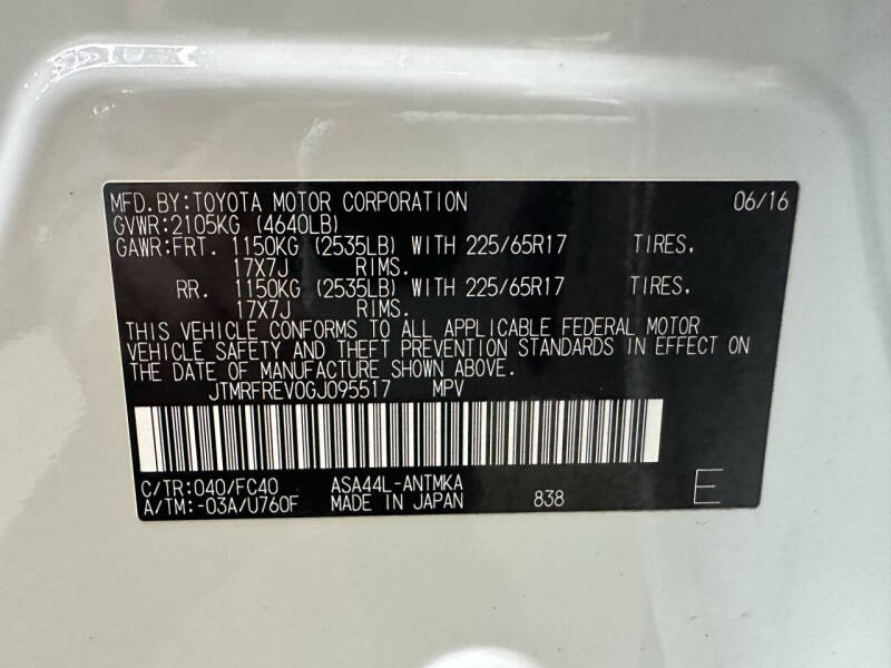 2016 Toyota RAV4 XLE