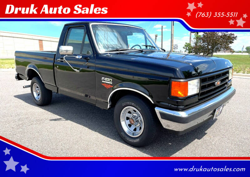 1990 Ford F-150 for sale at Druk Auto Sales in Ramsey MN