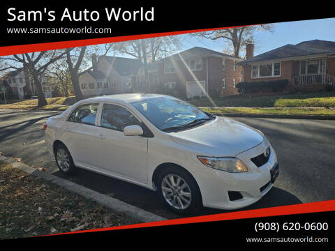 2010 Toyota Corolla for sale at Sam's Auto World in Roselle NJ