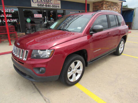 2015 Jeep Compass for sale at Classic Auto Brokers in Haltom City TX