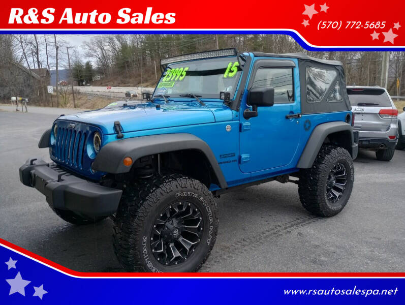 2015 Jeep Wrangler for sale at R&S Auto Sales in Linden PA