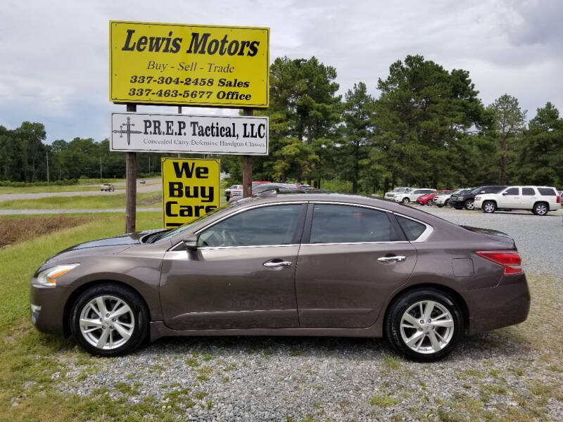 2013 Nissan Altima for sale at Lewis Motors LLC in Deridder LA