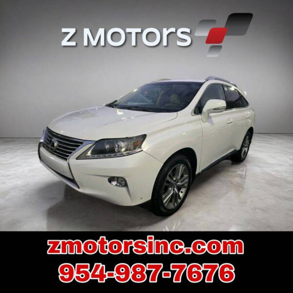 2015 Lexus RX 350 for sale at Z Motors in North Lauderdale FL