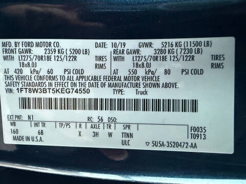 2019 Ford F-350 Super Duty Lariat