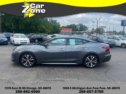 2017 Nissan Maxima for sale at Car Zone in Otsego MI